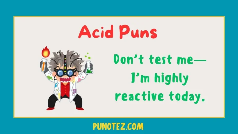 acid puns