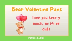 bear valentine puns