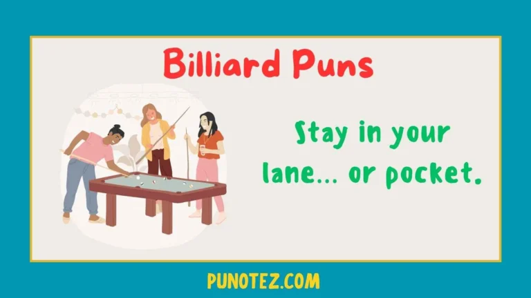billiard puns