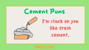 cement puns