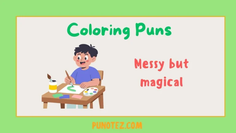 coloring puns