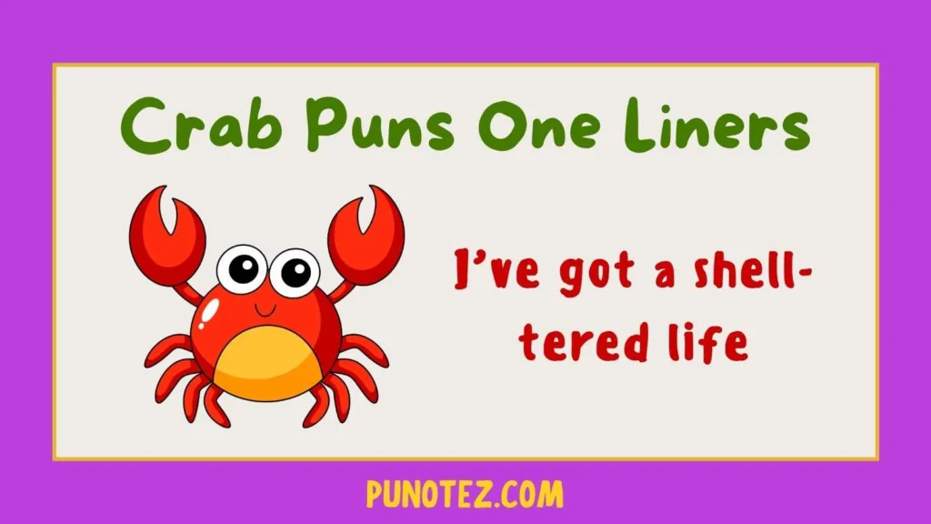 crab puns one liners