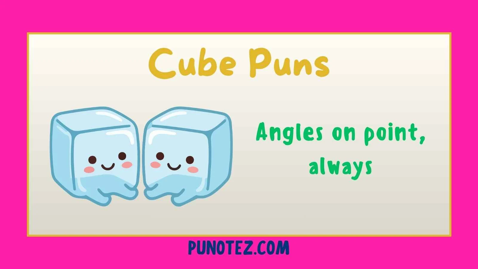 Cube Puns 291+ Cube Puns Best Ever Jokes That’ll Crack You Up 2026