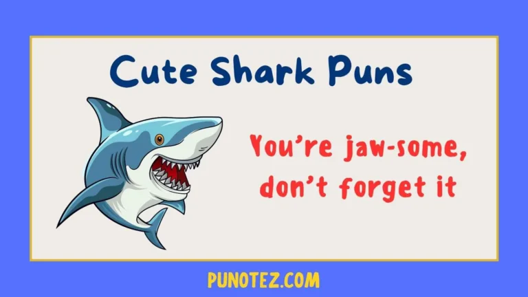 cute shark puns