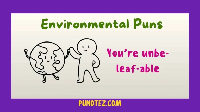 environmental puns