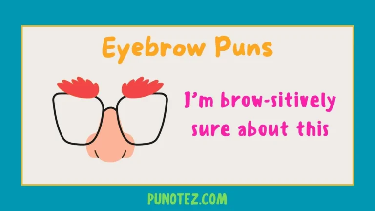 eyebrow puns