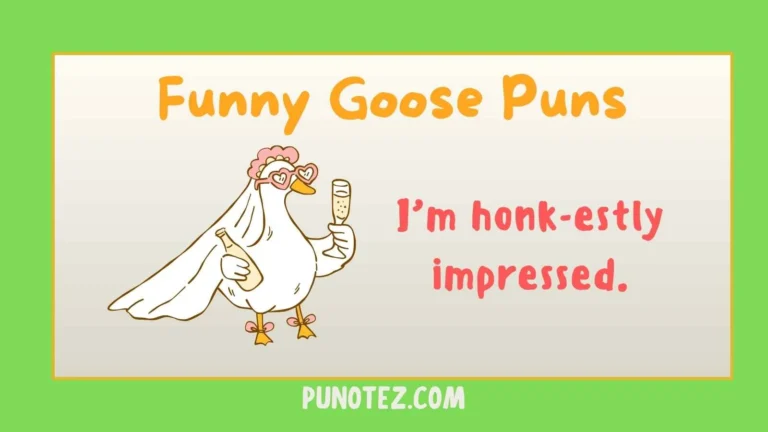 funny goose puns
