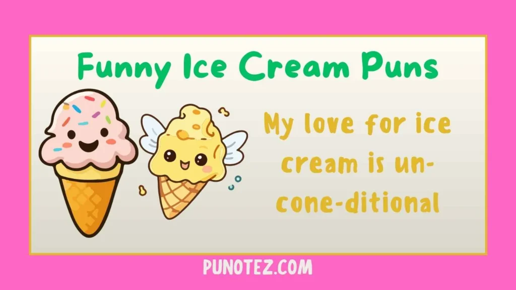 funny ice cream puns