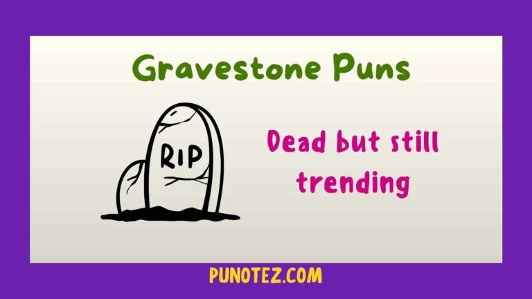gravestone puns