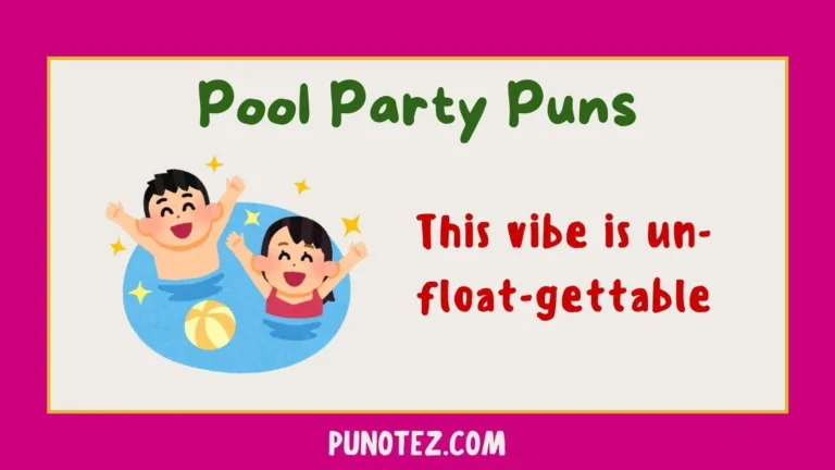pool party puns