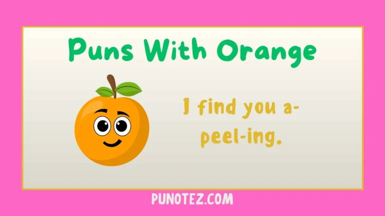 puns with orange