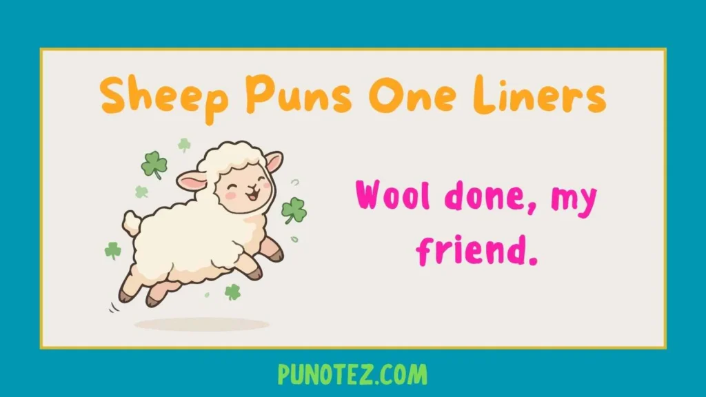 sheep puns one liners