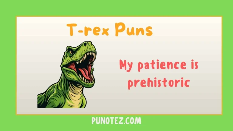 t-rex puns