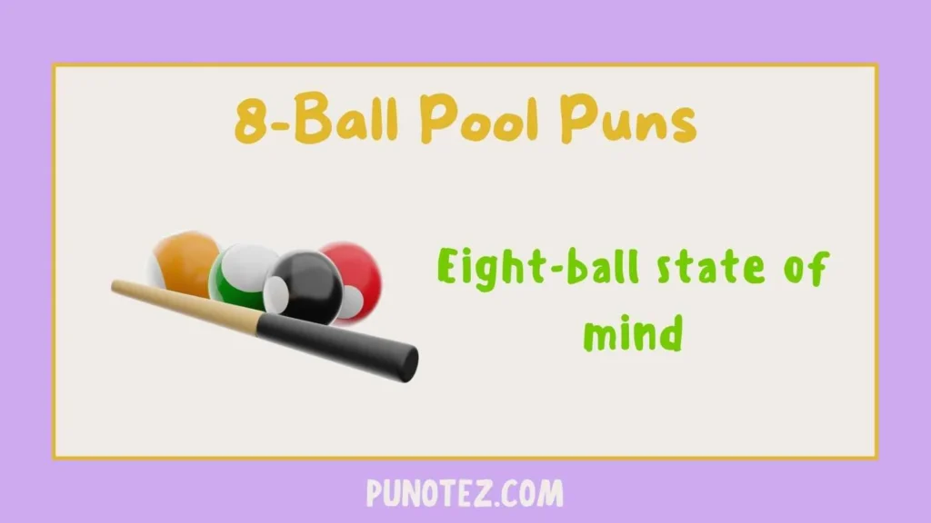 8-ball pool puns