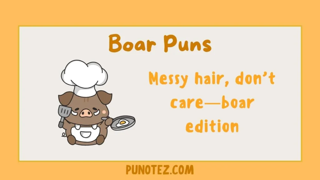 boar puns