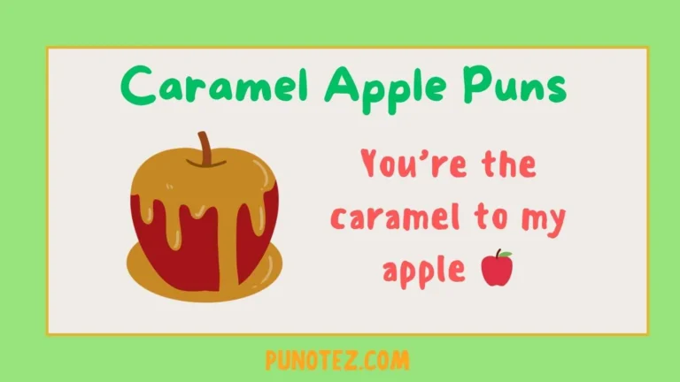 caramel apple puns