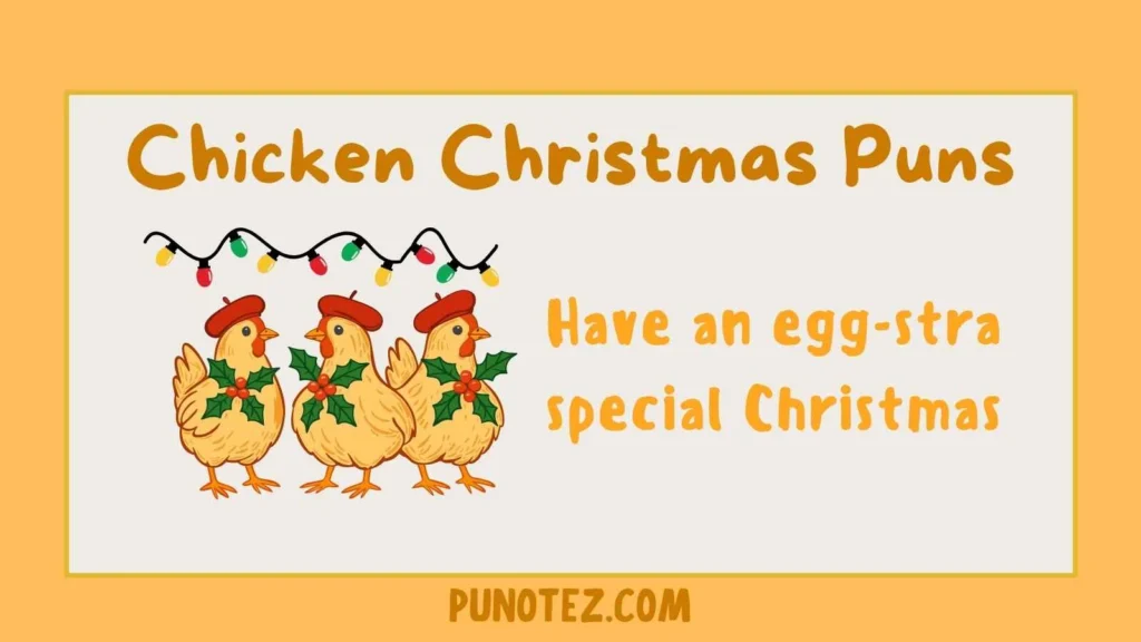 chicken christmas puns
