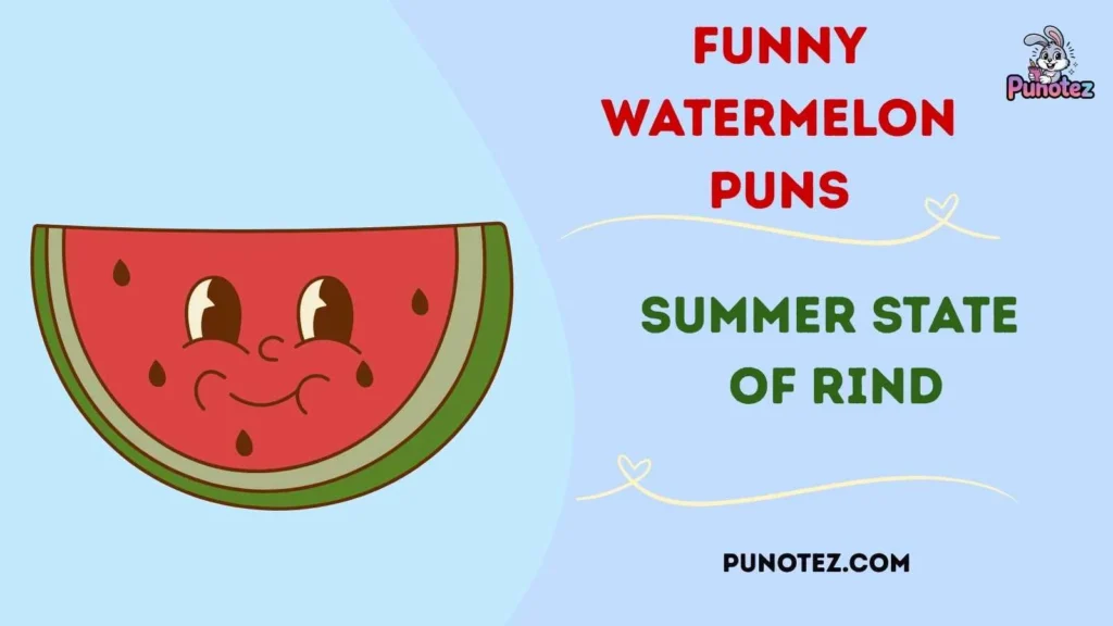 Clever Watermelon Puns for Instagram
