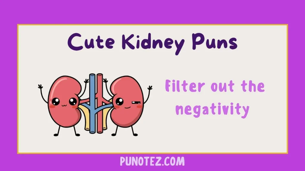 cute kidney puns