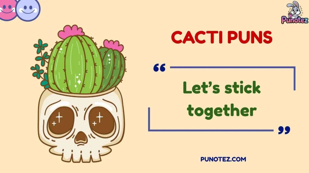 Funny Cacti Puns