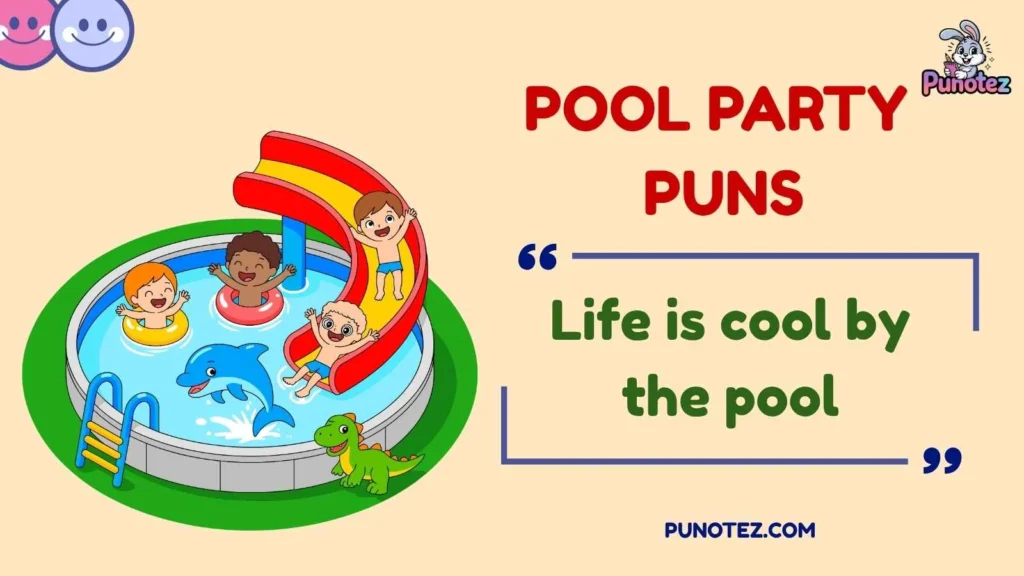 Funny Pool Party Puns