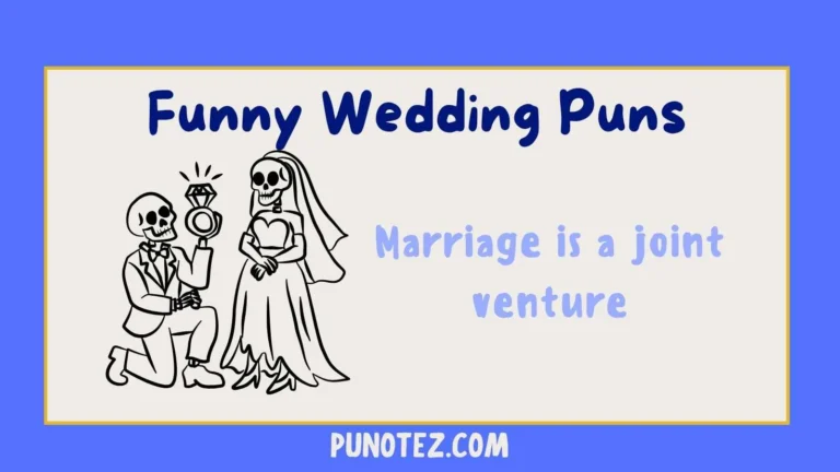 funny wedding puns