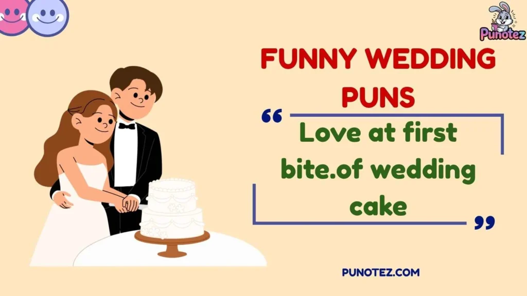 Funny Wedding Puns and Captions