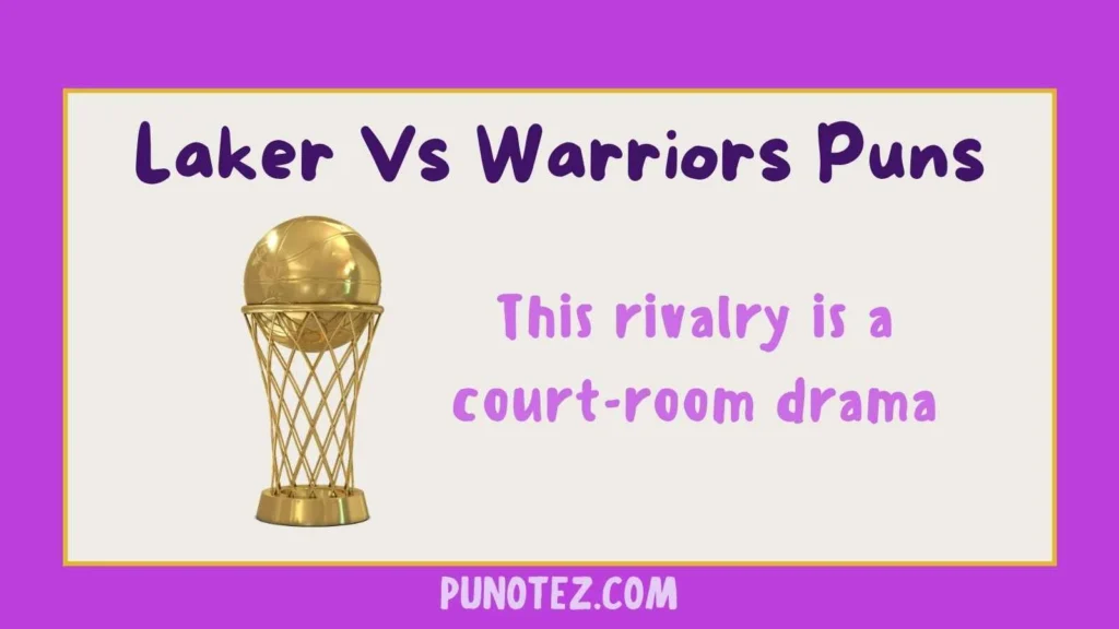 laker vs warriors puns