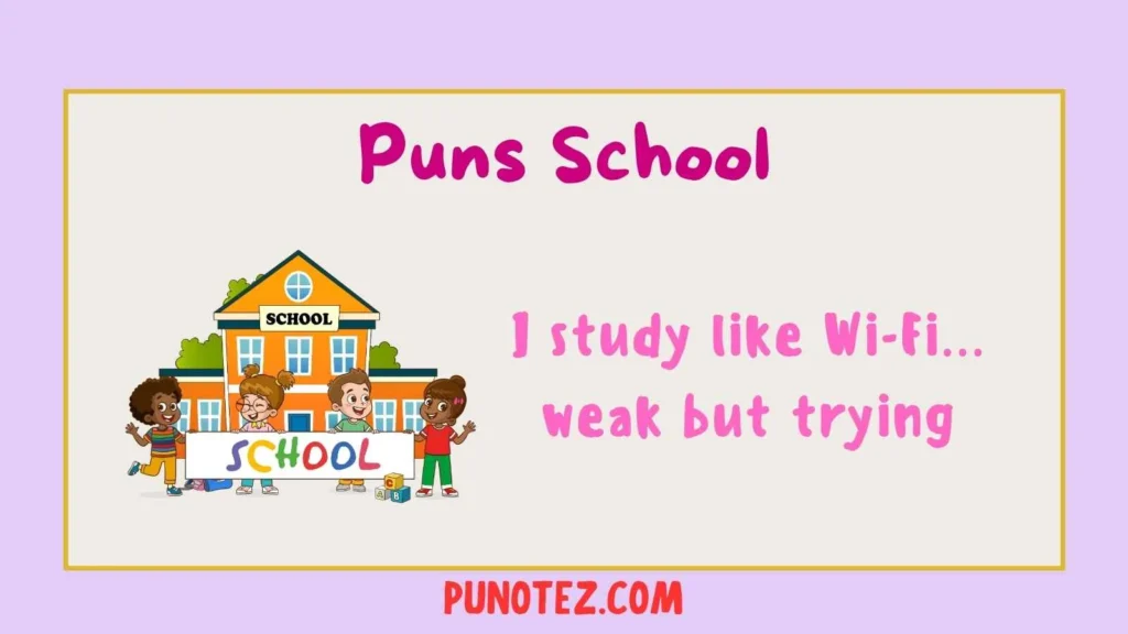 puns school
