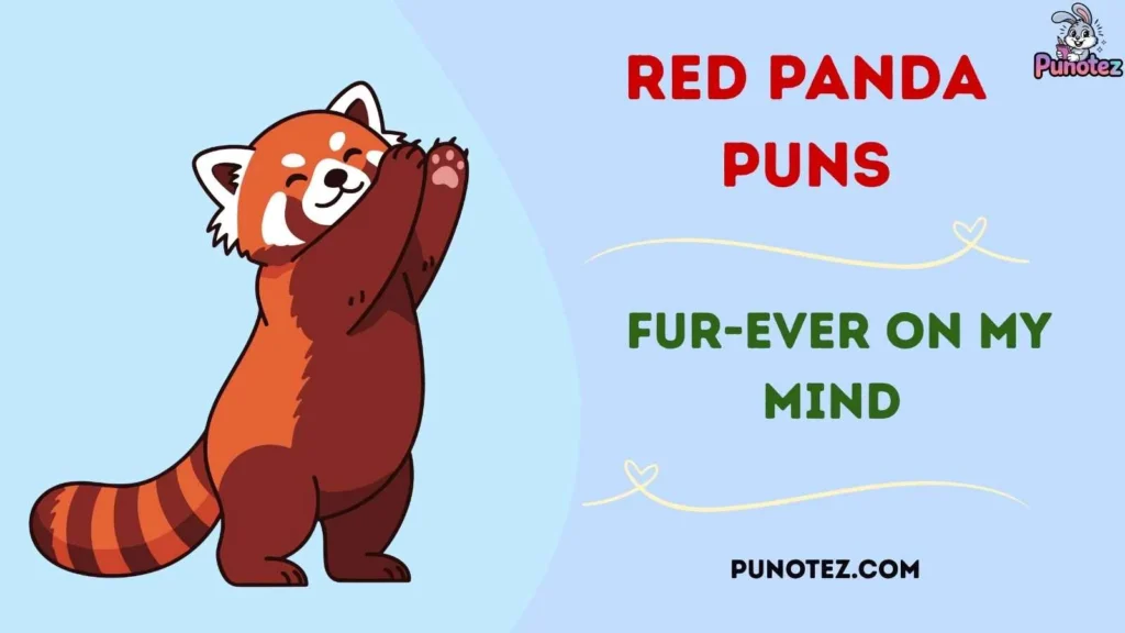 Red Panda Puns Dirty
