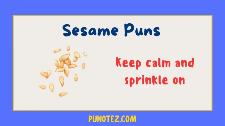sesame puns