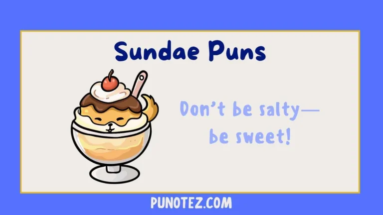 sundae puns