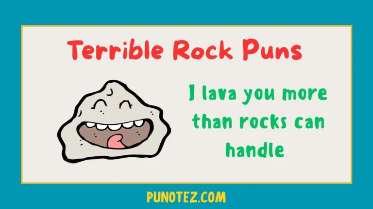 terrible rock puns